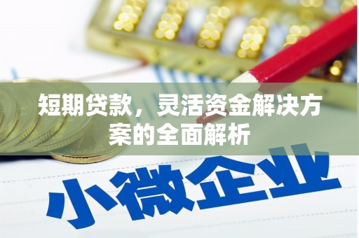 白城短期贷款，灵活资金解决方案的全面解析